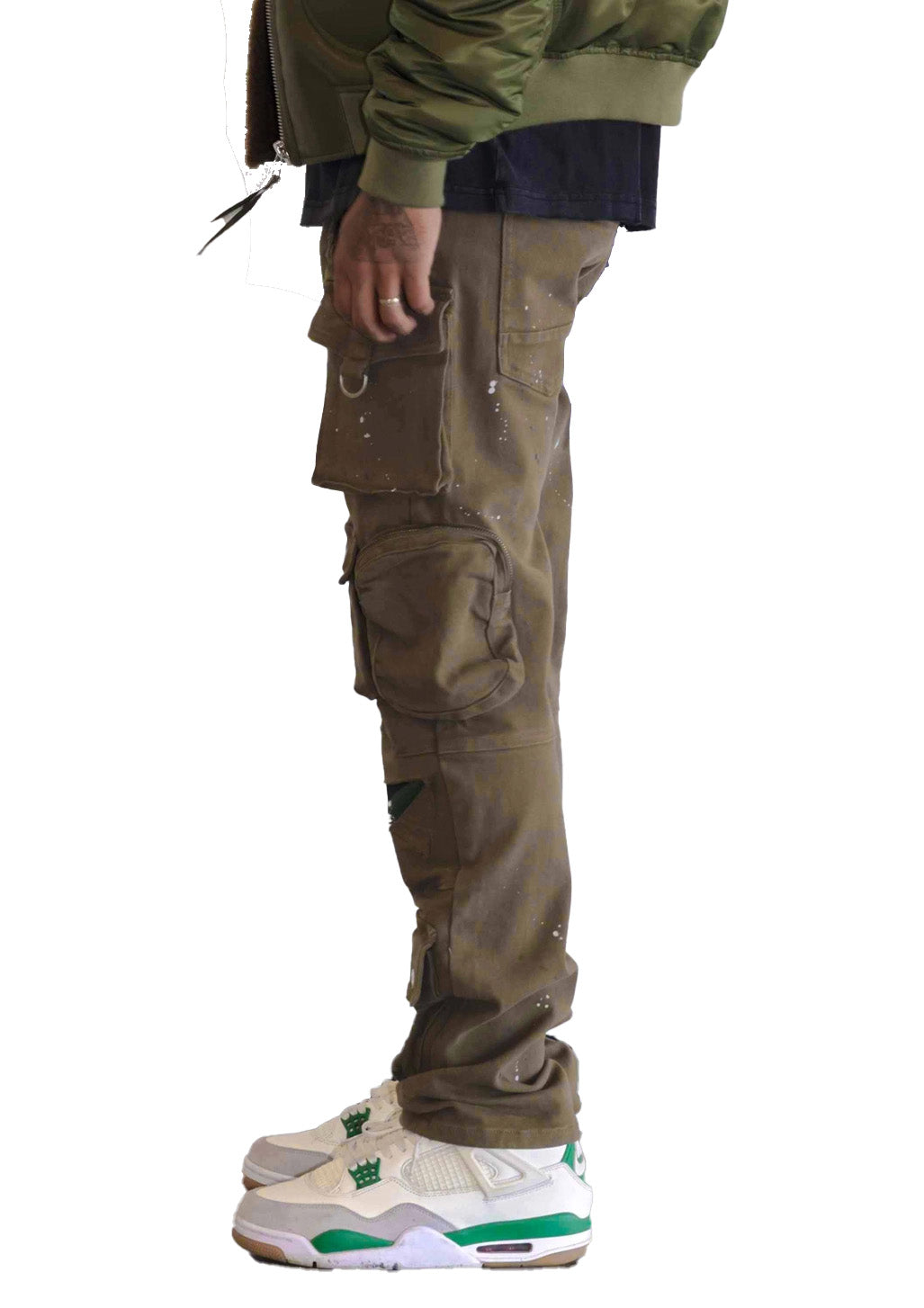 Straight Fit Utility Cargo Pants ( Pre-Order )